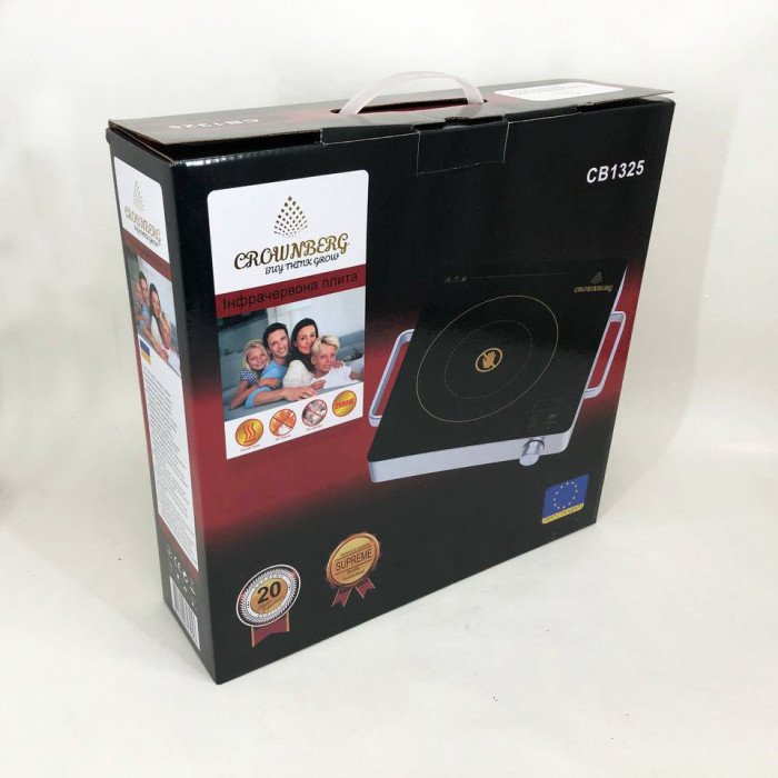 Настільна Електрична Інфрачервона Плита Crownberg CB-1325 2000Вт