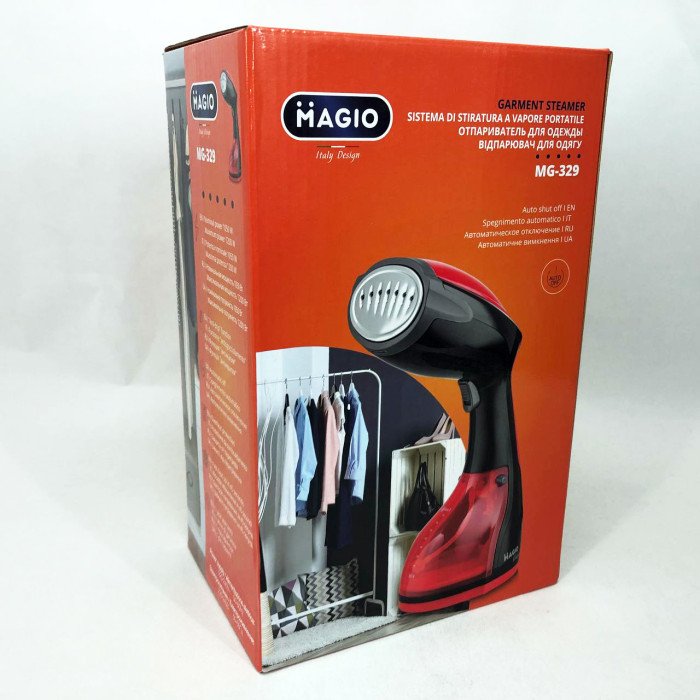 Відпарювач MAGIO MG-329, Маленький відпарювач для одягу, Парова праска для штор