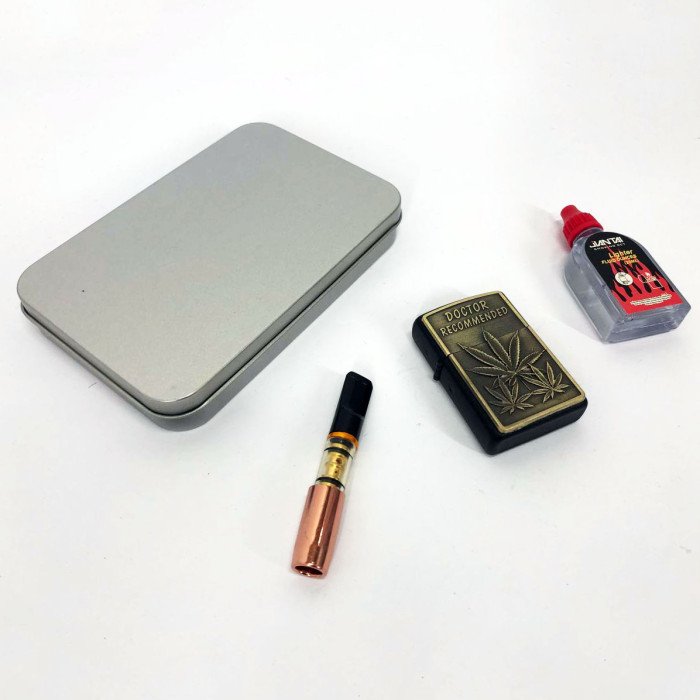 Запальничка бензинова в подарунковій коробці N10, Запальнички бензинові, Подарункові запальнички для куріння.