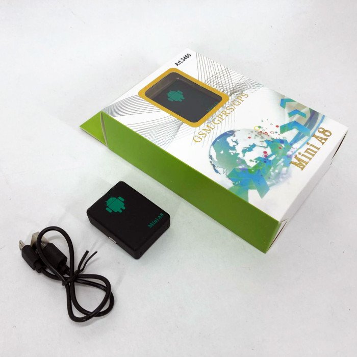 Міні GPS трекер через SIM карту А8 з вбудованим мікрофоном, GPS GSM трекер для авто, Маячок