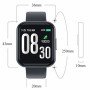 Смарт-годинник Smart Watch T88 Спортивний з пульсометром, тонометром, два браслети. Колір: чорний