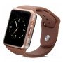 Смарт-годинник Smart Watch A1 розумний електронний зі слотом під sim-карту + карту пам'яті micro-sd. Колір: золотий