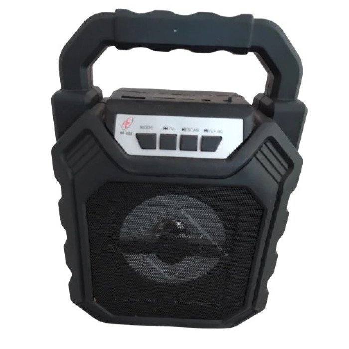 Бездротова портативна колонка Bluetooth YF-668BT. Колір: чорний