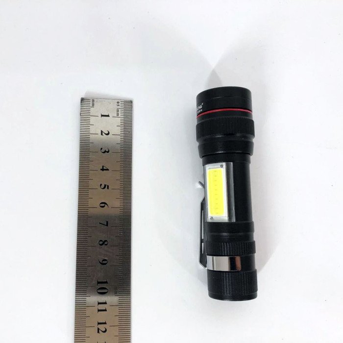 Ліхтар тактичний Bailong BL-520 T6 світлодіодний на акумуляторі, кишеньковий міні ліхтар, ручний потужний