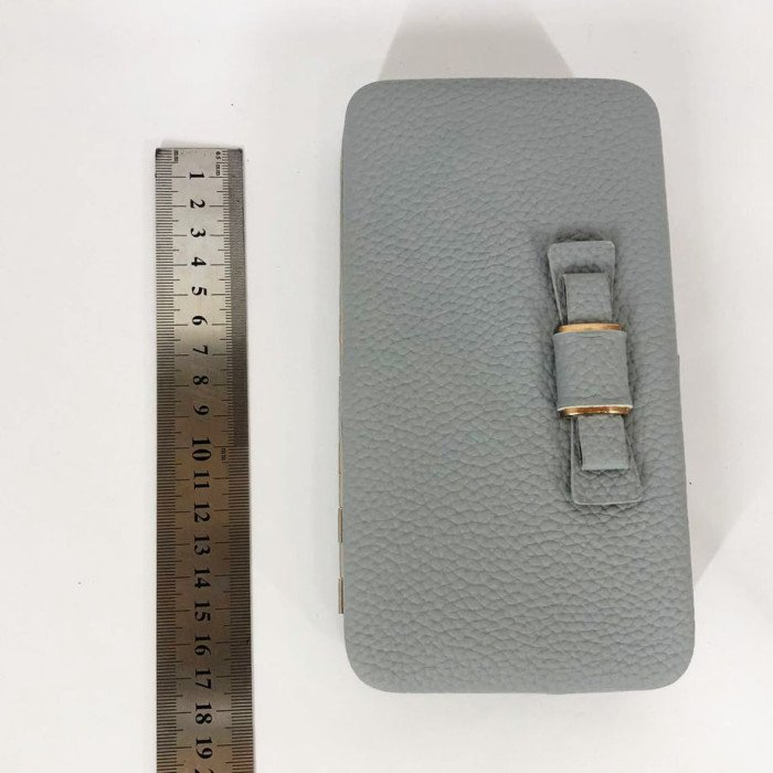 Гаманець Baellerry Pidanlu N1330, практичний маленький жіночий гаманець, жіночий гаманець. Колір: сірий