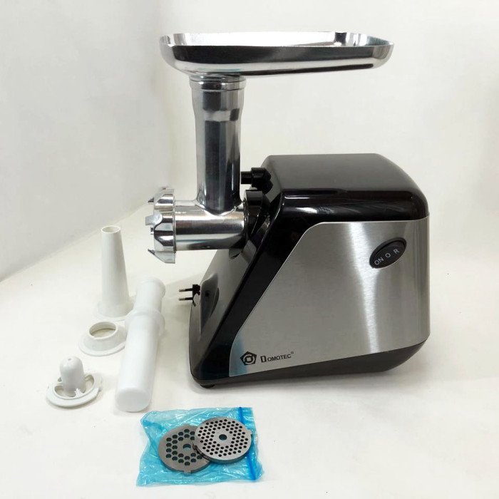 Електрична м'ясорубка Domotec MS-2022, м'ясорубка для дому, м'ясорубка для домашньої ковбаси