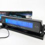 Автомобильные часы с подсветкой VST-7013V вольтметр, 2 термометра Авточасы с выносным термометром