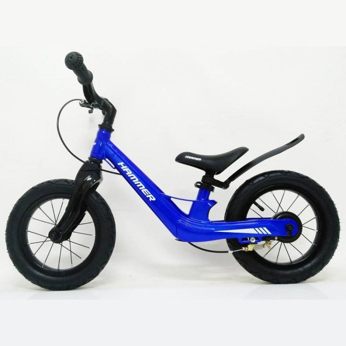 Дитячий магнезієвий беговел (велобіг) Hammer 12. Колір: синій