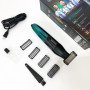 Бритва-триммер для стрижки бороди та вусів VGR V-339 GREEN
