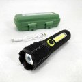 Ліхтарик ручний акумуляторний C71/C81-P50-COB, Ліхтарик світлодіодний ручний акумуляторний портативний