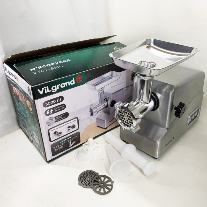 М'ясорубка ViLgrand V307-SMG