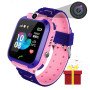 Дитячий Смарт Годинник Smart Baby Watch Q12 SIM /Bluetooth /LBS/GPS. Колір: рожевий