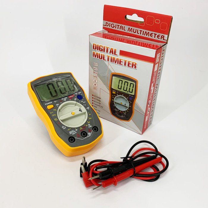Мультиметр цифровий HAOYUE UT33D (генератор імпульсів, звукове продзвонювання, тест діодів, HOLD)