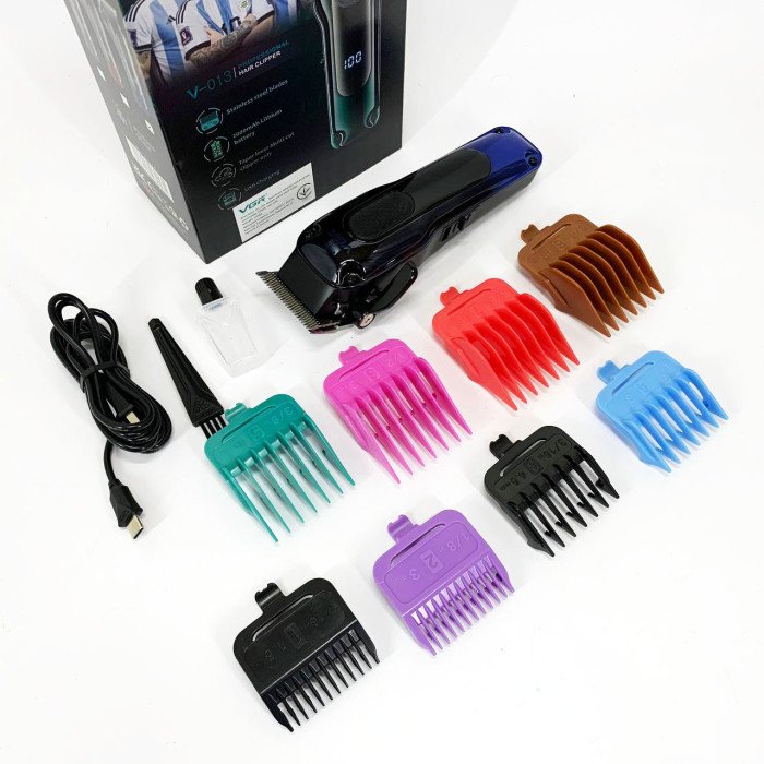 Тример для бороди та тіла, VGR V-013 PROFCOMPLEX тример для стрижки волосся. Колір: синій