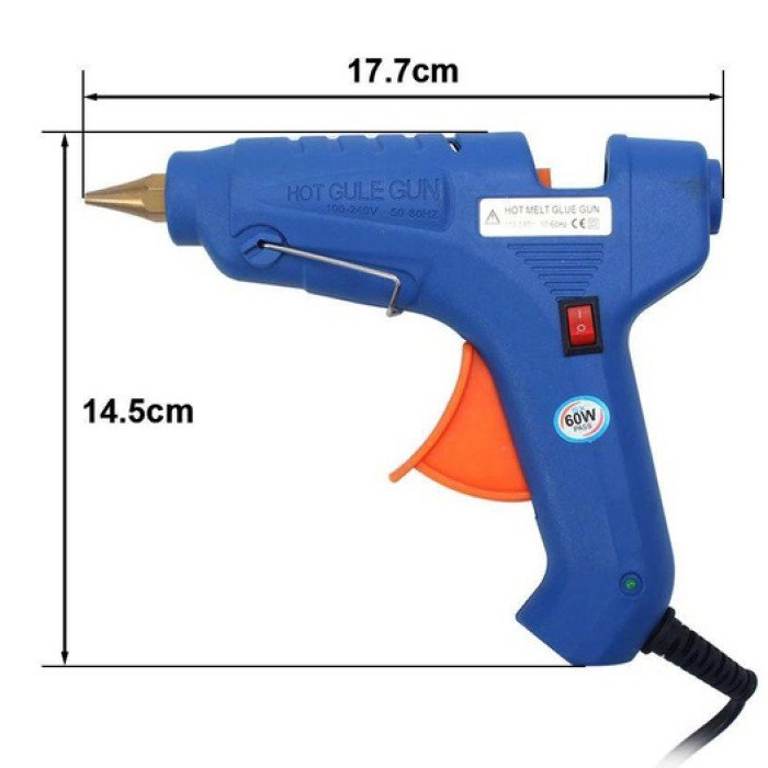 Клейовий пістолет з вимикачем Xunlei XL-F60 60W для стрижня 11,5 мм