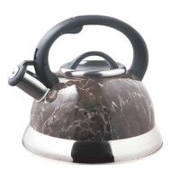 Чайник Edenberg EB-8871 із нержавіючої сталі зі свистком 3л Brown