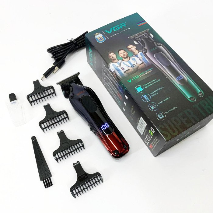 Тример VGR V-998. Колір: червоний