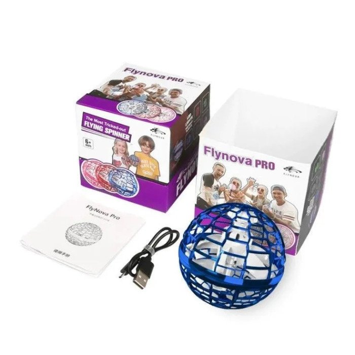 Flynova pro flying spinner, Літаючий м'яч бумеранг, Літаючий шар-спінер, Літаючий м'яч спині