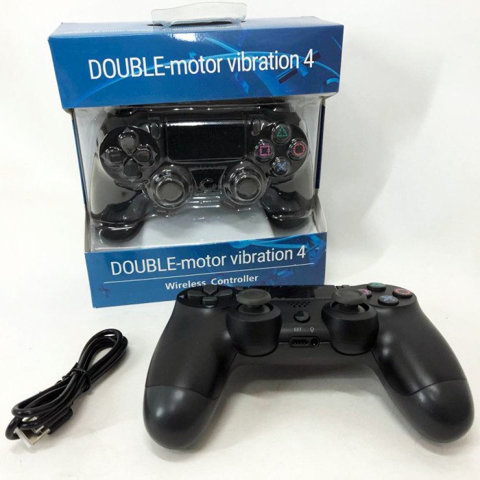 Джойстик DOUBLESHOCK для PS 4, бездротовий ігровий геймпад PS4/PC акумуляторний джойстик. Колір чорний