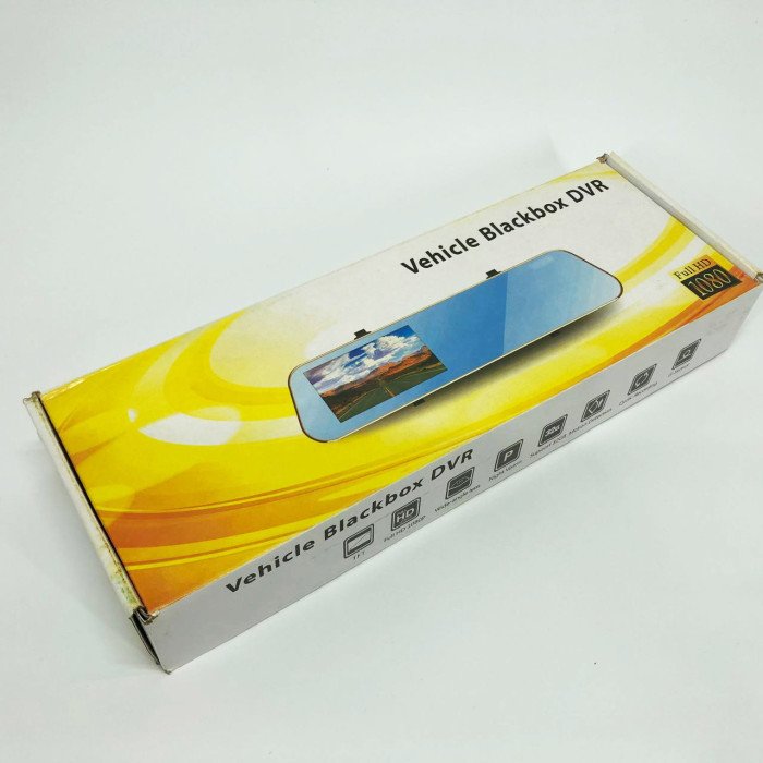 Автомобільний відеореєстратор-дзеркало L9001 LCD 3.5" 1080P Full HD, Відеореєстратор на автомобіль