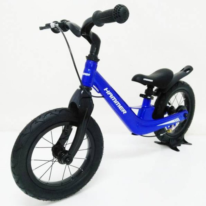 Дитячий магнезієвий беговел (велобіг) Hammer 12. Колір: синій