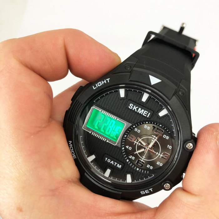 Годинник наручний чоловічий SKMEI 1761BKWT, оригінальний чоловічий годинник, брендовий чоловічий годинник