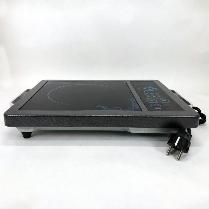 Плита інфрачервона Domotec MS-5842 на 1 конфорку, потужна настільна електроплита, індукційна плита міні