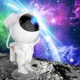 Ночник-проектор космонавт Світильник проектор космонавт Дитячий нічник-проектор зоряного неба