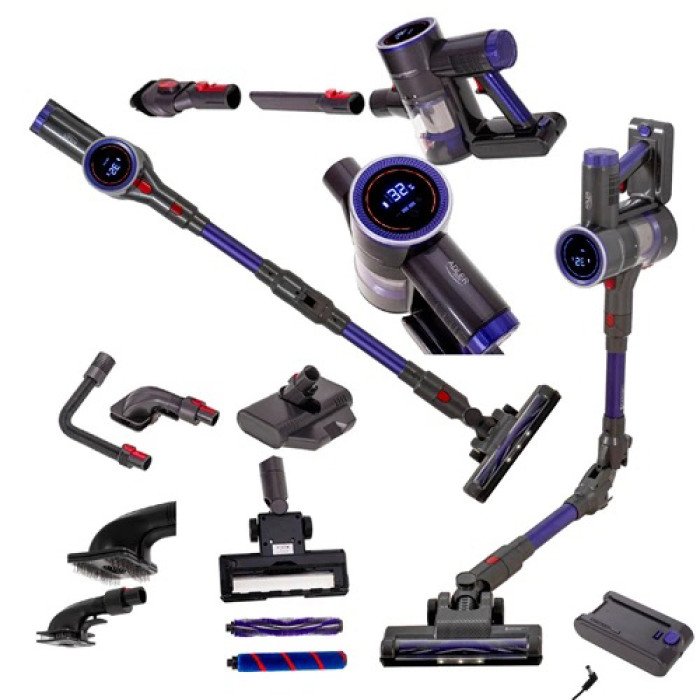 Ручний пилосос Adler AD 7061 200Вт акумуляторний 2200 мАг антиалергенний пилосос