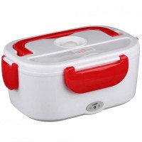 Ланч бокс електричний з підігрівом Lunch Heater 220V Pro, контейнер для їжі з відсіками Red Ланч бокс електричний з підігрівом Lunch Heater 220V Pro, контейнер для їжі з відсіками Red
