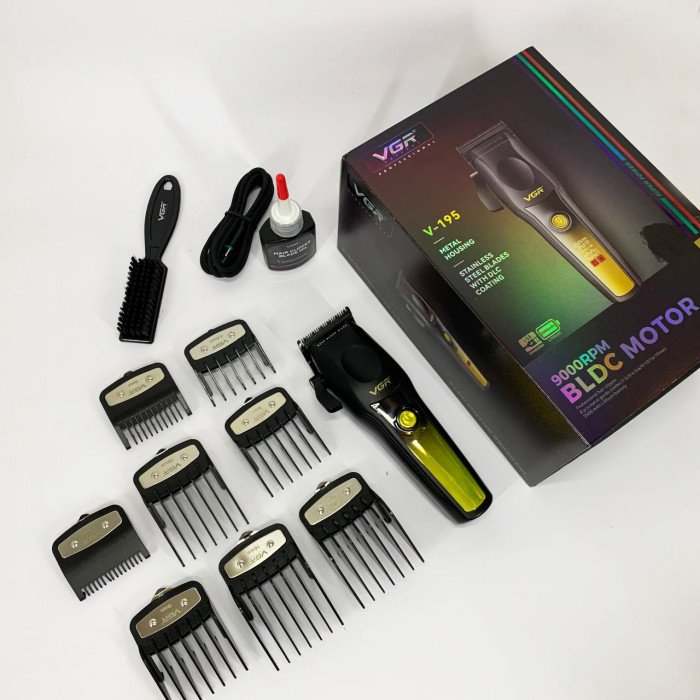 Акумуляторна машинка для стрижки VGR V-195 GOLD