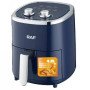 Аерофритниця без масла RAF R.5006B 1200Вт 4.8л механічна безмасляна повітряна фритюрниця