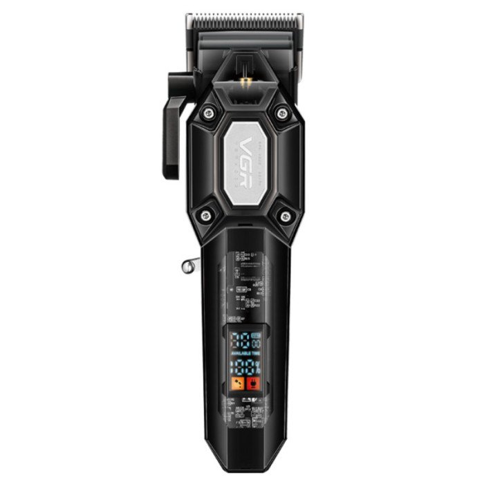 Акумуляторна машинка для стрижки VGR V-600. Колір: чорний