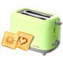 Тостер VILGRAND VT0722P. Колір: зелений