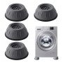 Універсальні антивібраційні підставки для пральної машини холодильника меблів 4 шт