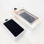 УМБ Power Bank Solar 18000 mAh мобільне зарядне з сонячною панеллю та лампою, Power Bank Charger White