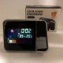 Годинник метеостанція DS-8190 2573 з проектором часу + календар з термометром