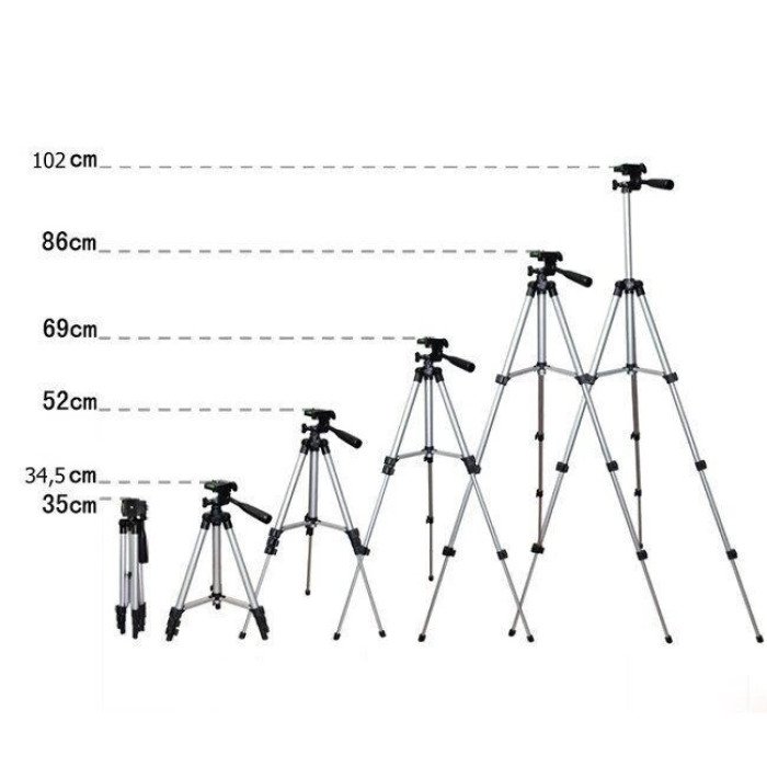 Комплект: Штатив TriPod 3120 + Кільцева лампа 20 см