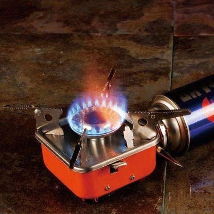 Портативний пальник туристичний, Портативна газова плита під балон, Похідна плита