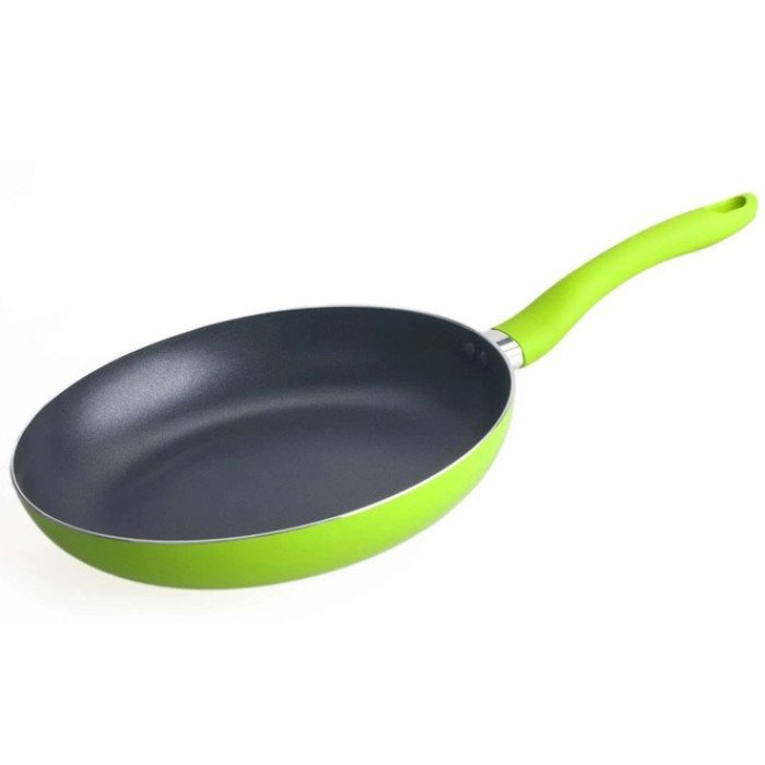 Сковорода Con Brio CB-2014 з антипригарним покриттям Pfluon 20 см. Колір: зелений