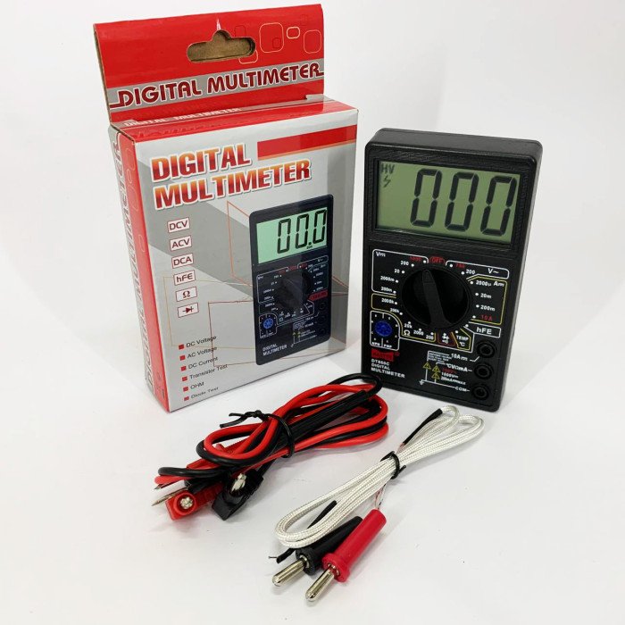 Мультиметр HAOYUE DT860C/700C black