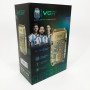 Електробритва-шейвер VGR V-336 LED Display чоловіча професійна для сухого та вологого гоління металева