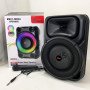 Портативна караоке колонка SPS 8147 Bluetooth 20W з мікрофоном та RGB-підсвічуванням