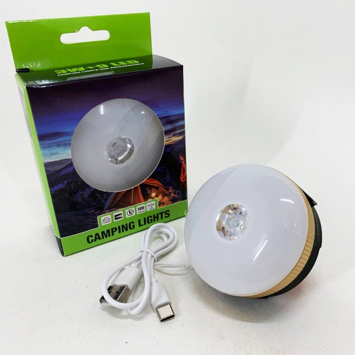 Світлодіодний кемпінговий ліхтар YD-7-7SMD з функцією Power Bank біле червоне світло