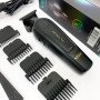 Акумуляторна машинка для стрижки VGR V-995 + 4 насадки, 2000 мАг, USB