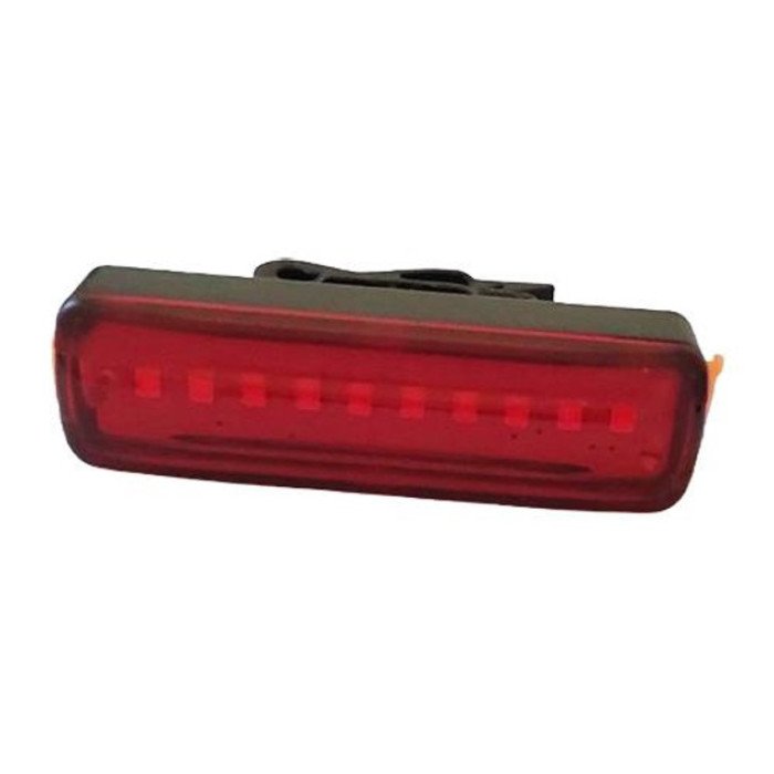 Велоліхтар XFL-102-10SMD, Стоп-сигнал на задню раму велосипеда, Ліхтар для велосипеда з акб.