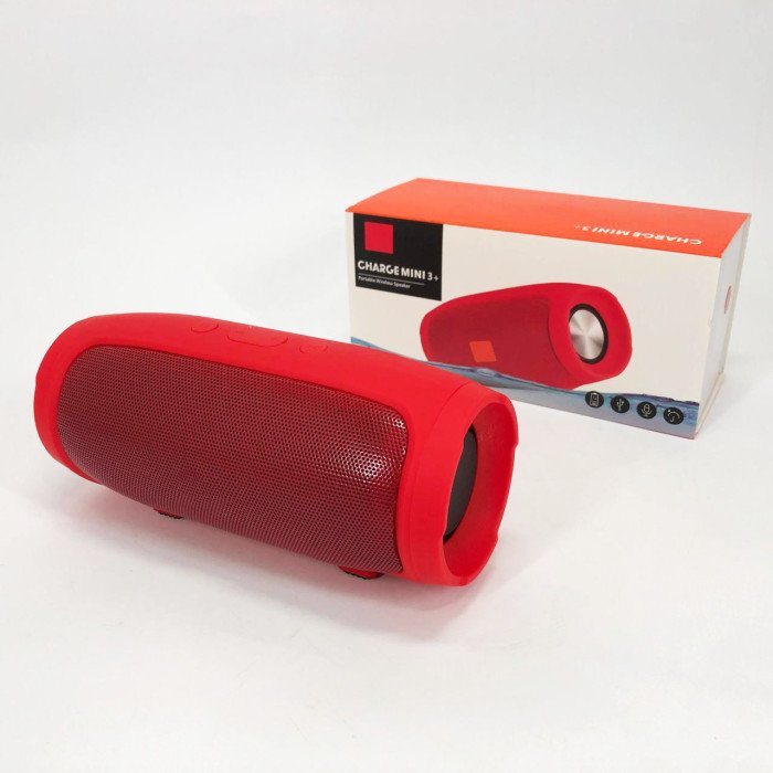 Колонка портативна акустична система Charge Mini E3 (аналог). Колір червоний