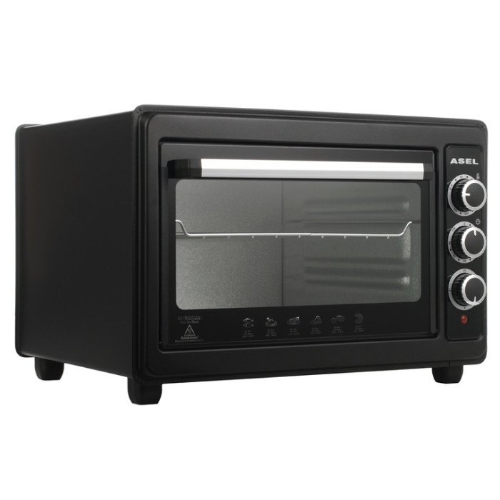 Електрична піч ASEL AF-33-23. Колір: чорний