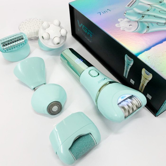 Епілятор VGR V-756 GREEN 7 в 1