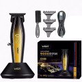 Машинка для стрижки волосся з потужним мотором XPRO VGR V-992 GOLD з насадками 1-2-3 мм
